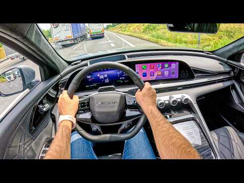 NEW Omoda 9 2025 (1.5 T-GDI 537 hp) | POV Test Drive #2469 Joe Black