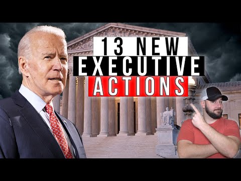 BREAKING: Biden has issued 13 NEW EXECUTIVE ACTIONS to "address Gun Violence"... This is ASININE... Thumbnail