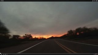 preview picture of video 'AZ SR 86 drive to Gu Achi Trading Post then north on Indian Route 15, 6 October 2014, GP020091'