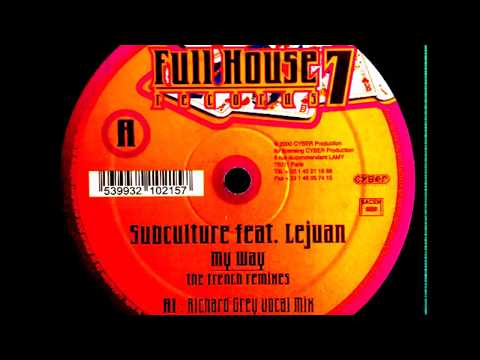 Subculture ‎– My Way (The French Remixes) (Richard Gray Vocal Mix) HQwav
