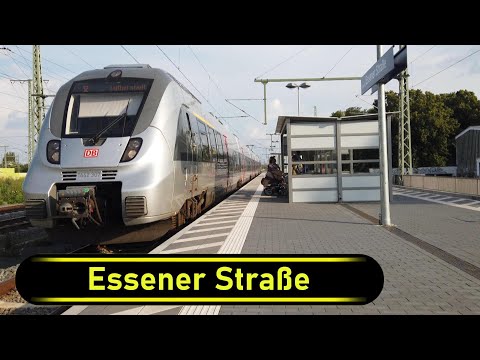 S-Bahn Station Essener Straße - Leipzig 🇩🇪 - Walkthrough 🚶