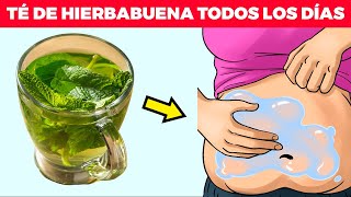 Si tomas 1 taza de té de hierbabuena todos los días le pasa esto a tu cuerpo, cuanto tomar al día y
