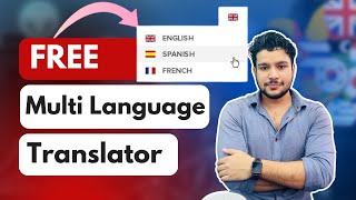 How to make your WordPress website Multi Language - Translatepress for Elementor