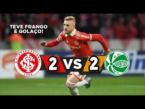 Internacional 2 x 2 Juventude - Gols - Gauchão 2023