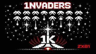 1NVADERS - SPACE INVADERS crammed into a 1K ZX81 (2026)