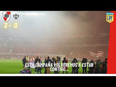 "RIVER vs CENTRAL CÓRDOBA 11/05/24 - RECIBIMIENTO + QUIERO LA LIBERTADORES + HOY TE VINIMO A ALENTAR." Barra: Los Borrachos del Tablón • Club: River Plate • País: Argentina