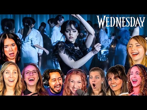 Wednesday Addams Dance Scene REACTIONS! Wednesday S1Ep4 Reaction