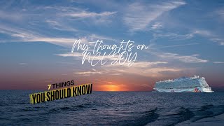 My thoughts on NCL Joy