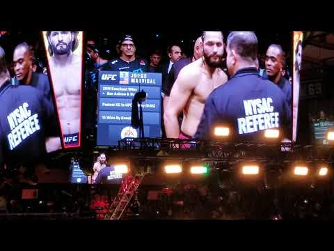 UFC 244 Jorge Masvidal Entrance vs Nate Diaz MSG New York November 2, 2019