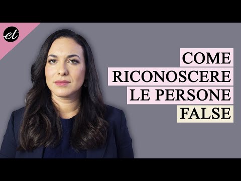 5 SIGNS to recognize a FAKE PERSON