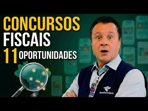 Os Concursos Fiscais que REALMENTE estão próximos