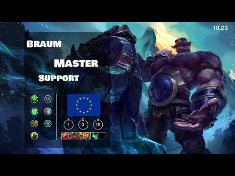 10.23 Braum Support EUW Master vs Leona