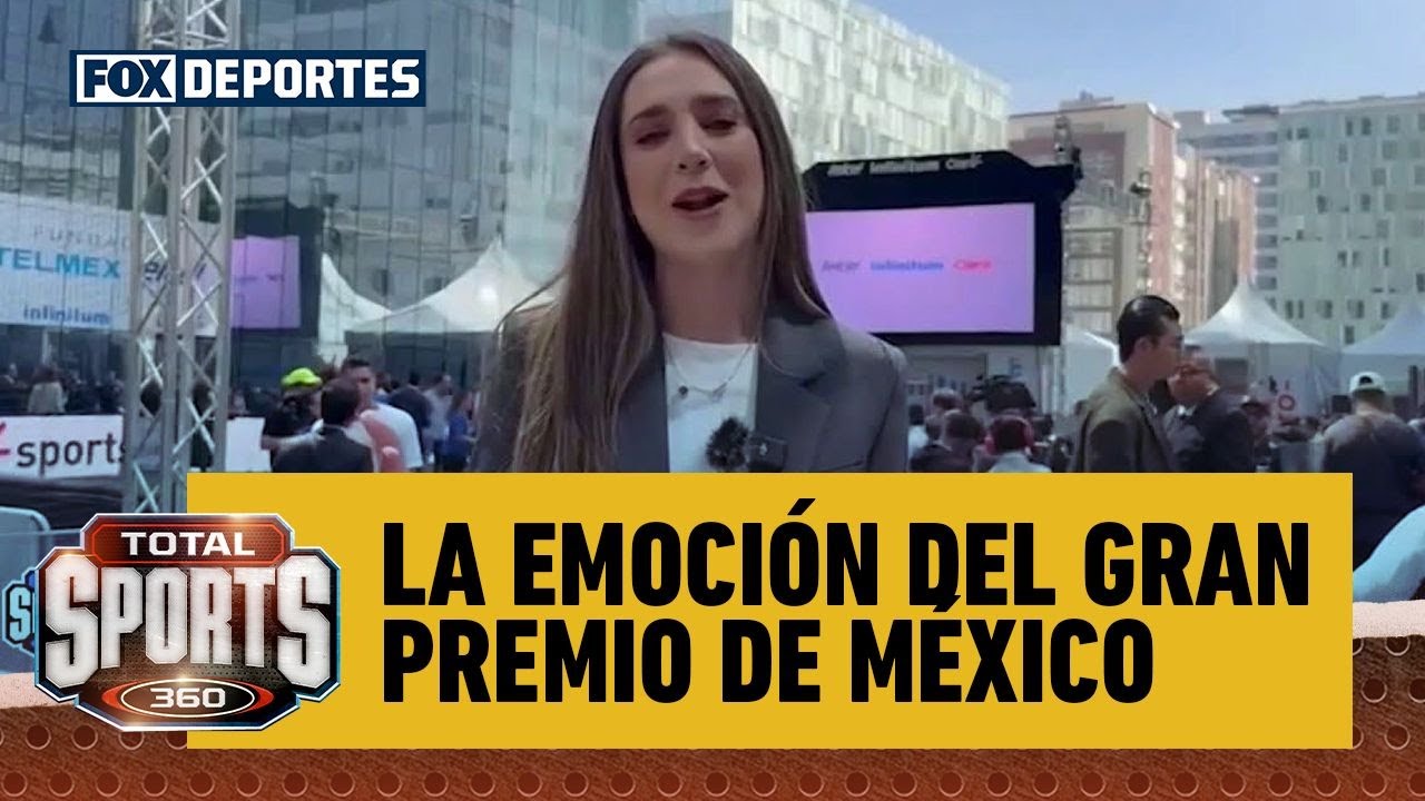 🏎️ ¡LA PASIÓN DEL GP EN MÉXICO! ‘Checo’ nos cuenta quien cree que será el ganador | Total Sports