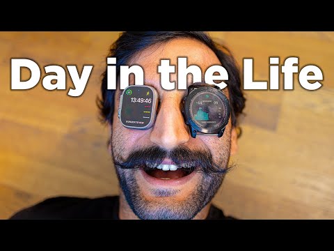 Apple Watch Ultra vs Garmin fenix 7X (Day in the Life)