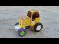 How To Make A Jcb Tractor At Home From Matchbox Diy Tractor Mini Jcb Toy