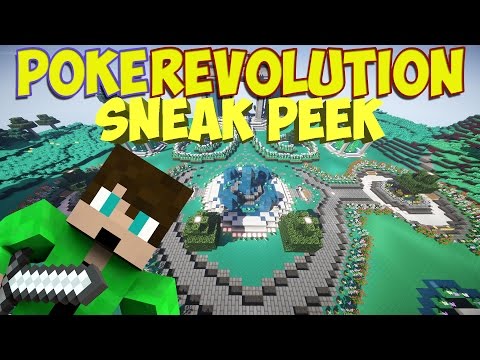 Minecraft Pixelmon 3.1 PokeRevolution Server - Preview/Sneak Peek