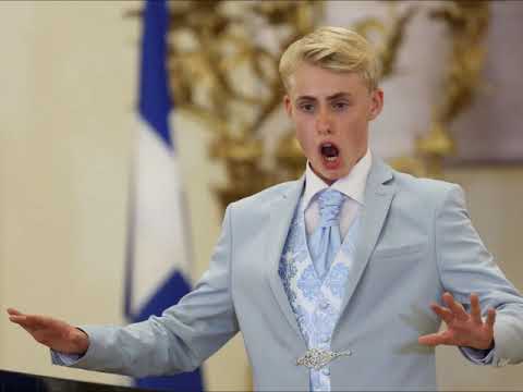 Elim van Delft - countertenor - sopranist  / Opera Studio Schagen / Gretsaninnov - Aria , fragment