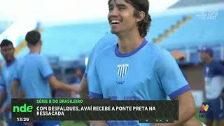 Avaí terá desfalques importantes contra a Ponte Preta