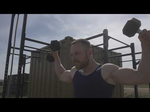 FITNESS BOX WORKOUT with German Soldiers in Sardinia, Italy