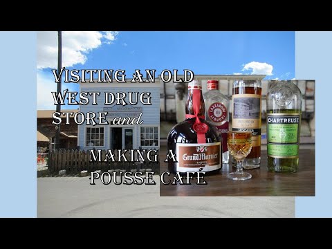 We Visit a Victorian Apothecary and make an 1898 American Pousse Cafe