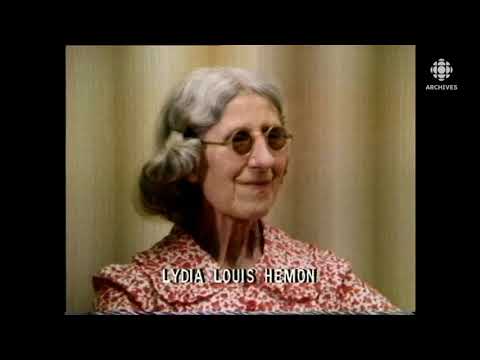 Le roman Maria Chapdelaine, entrevue en 1980 avec Lydia Hémon, fille de Louis Hémon