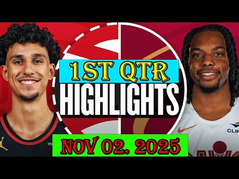 Cleveland Cavaliers vs Atlanta Hawks 1st Qtr Nov 02. 2025 Highlights | NBA hightlight