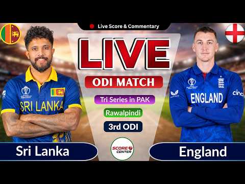 England vs Sri Lanka 3rd ODI Live Match Today | ENG vs SL Live Score & Commentary