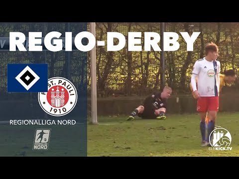Umkämpftes Regio-Derby endet Unentschieden | Hamburger SV II – FC St. Pauli II (Regionalliga Nord)