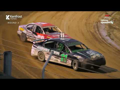JUN17 MSH2 at TWW Cairns Speedway - Modified Sedans Heat 2