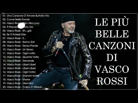 Le Più Belle Canzoni Di Vasco Rossi - Migliori Successi Di Vasco Rossi - Vasco Rossi 2024 Canzoni