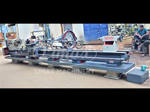 Limax Heavy Duty Big Bore Lathe Machine