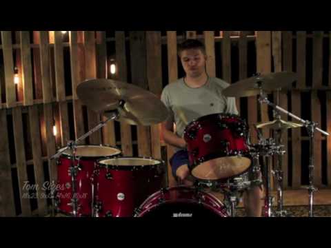 DW Drums Collector's Maple Candy Apple With Black Nickel Hardware