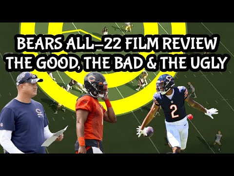 Justin Fields All-22 Film Review || Week 1 Bears Vs Packers || Luke Getsy