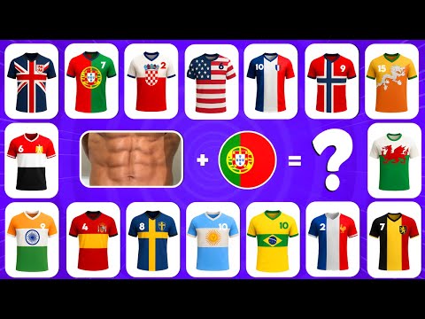 Guess JERSEY Song 🎶👕 Guess Football Players by Their SONG, EYE and EMOJI | Ronaldo, Messi