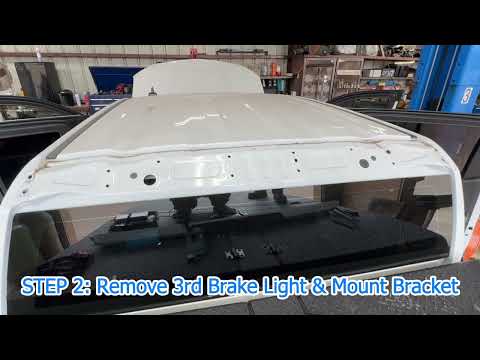 BUILTBRIGHT - 3rd Brake Light Bracket Install - BB96RGA - Chevrolet Silverado 2024
