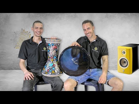 Belly Dancer Darbuka with Katem (Bandir) - The Prfect Solo