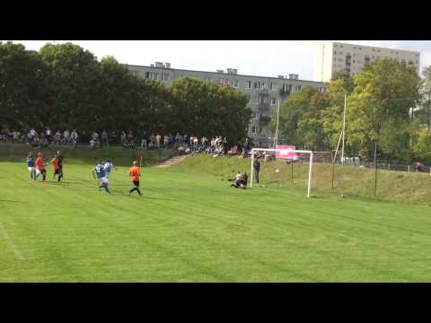 TPS Winogrady - Wiara Lecha, gol na 1-1 i racowisko po bramce