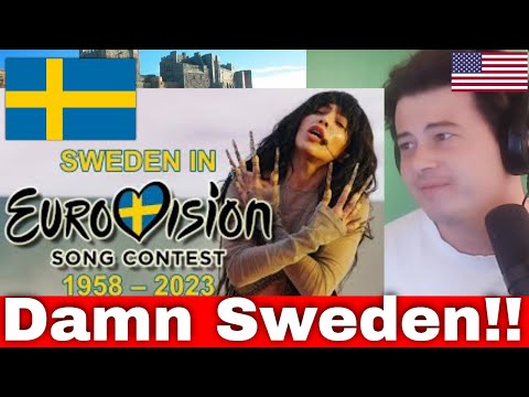 American Reacts Sweden 🇸🇪 in Eurovision Song Contest (1958-2023)