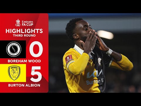 FC Boreham Wood Borehamwood 0-5 FC Burton Albion Burton-on-Trent