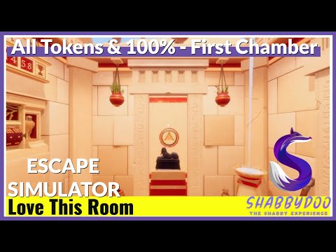 All Tokens For Egypt First Chamber +100% | Labyrinth of Egypt | Escape Simulator