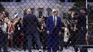 Trump celebra su cumpleaños con una velada de la UFC en la Casa Blanca con la derrota de Topuria