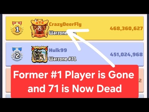 I Am Done... It's All Over on Server 71 in Last War 