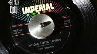 Fats Domino  - Whole lotta loving - Imperial - 1958