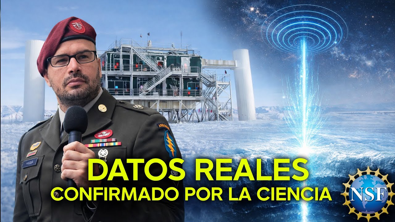 Denunciante de la Antártida: La ciencia confirma lo que Jorge Pabón reveló sobre el IceCube