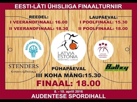 Vega 1/Liepaja vs RSU/Merks - WBBL Final6, 08.04.2016