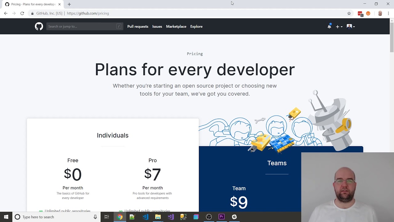 GitHub Private Repositories Are Now Free