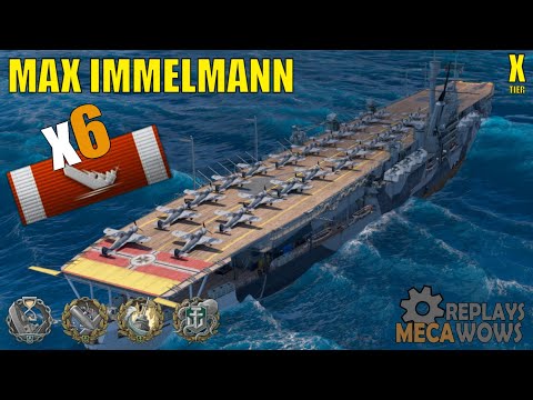 Max Immelmann 6 Kills & 225k Damage | World of Warships Gameplay