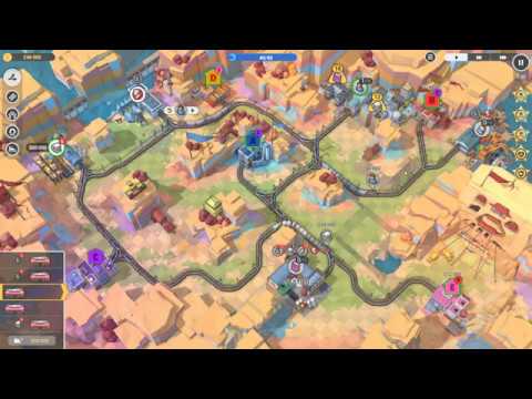 Passenger Flow DLC - Level 9: Zhangyi Danxia (5 Stars) Train Valley 2