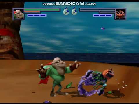 Clay Fighter 63 1/3 (N64) Boogerman 355 Hits Insane Combo & Claytality