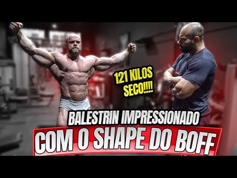 FÍSICO ATUAL DE VITOR BOFF, BALESTRIN IMPRESSIONADO !!